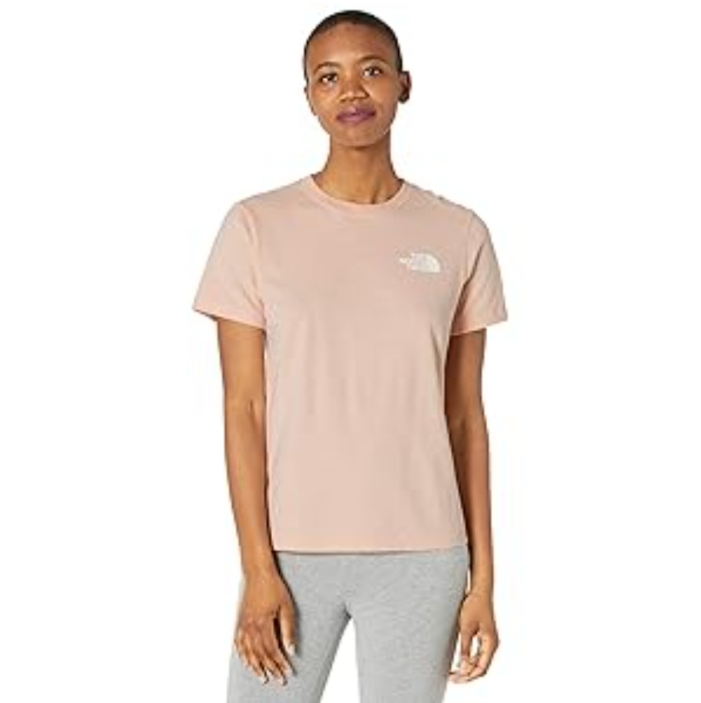 North Face Short Sleeve Women's T-shirt,‎ Size XS, Dusty Peach Color